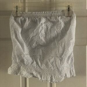 Vintage Eyelet Y2K Abercrombie and Fitch Tube Top- small